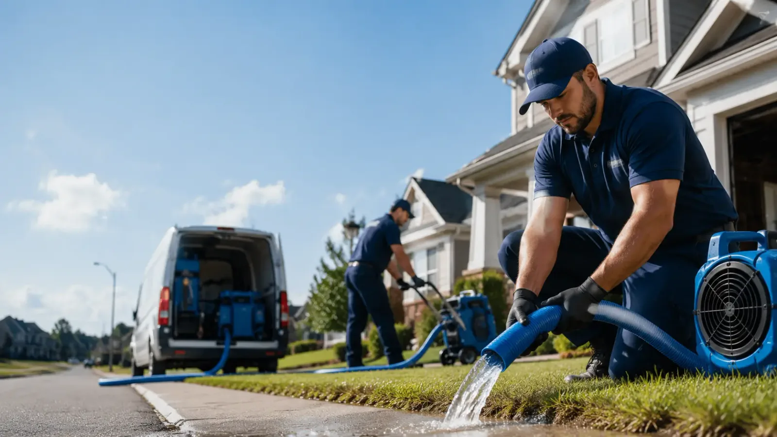Flood Damage Restoration in Paradise, TX